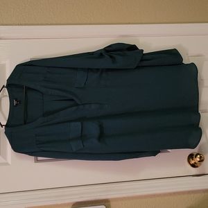 Torrid Size 6, Dark Teal Blouse
